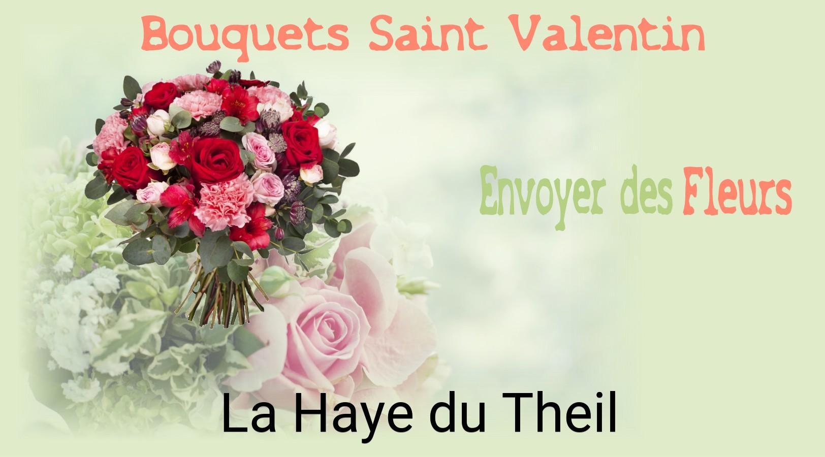 Roses de Saint-Valentin livrées à La Haye-du-Theil